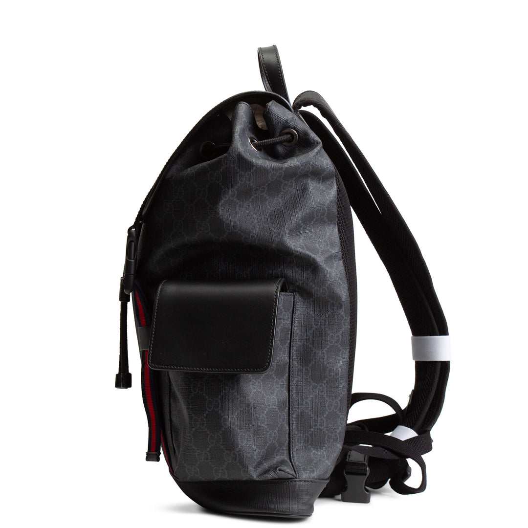 GUCCI GG Supreme Web Soft Backpack