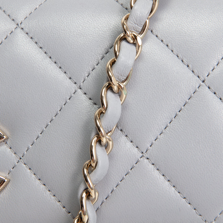 CHANEL Trendy CC Small Flap Bag - Light Grey