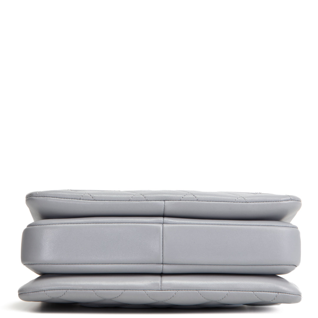 CHANEL Trendy CC Small Flap Bag - Light Grey