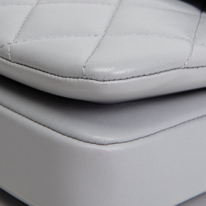 CHANEL Trendy CC Small Flap Bag - Light Grey