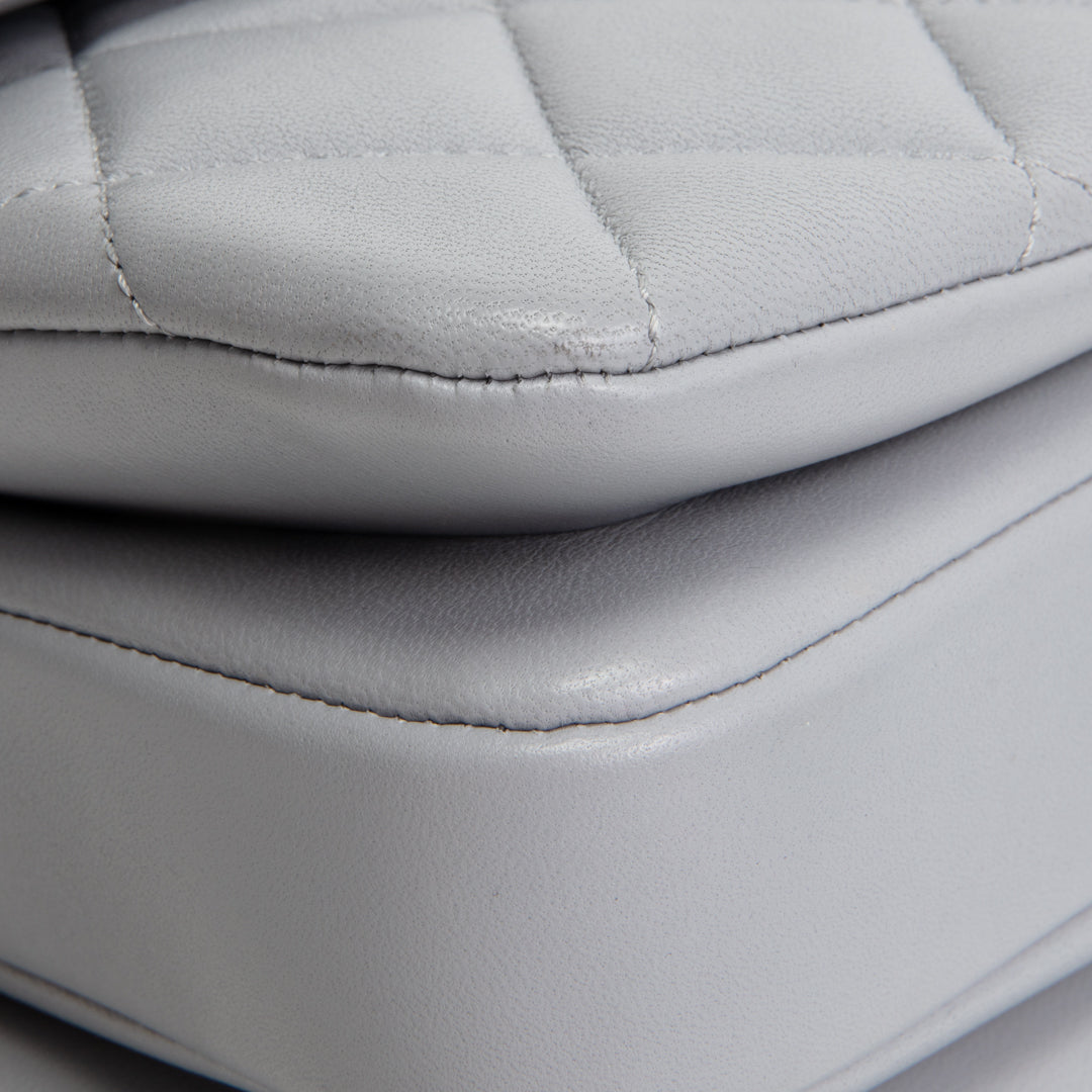 CHANEL Trendy CC Small Flap Bag - Light Grey