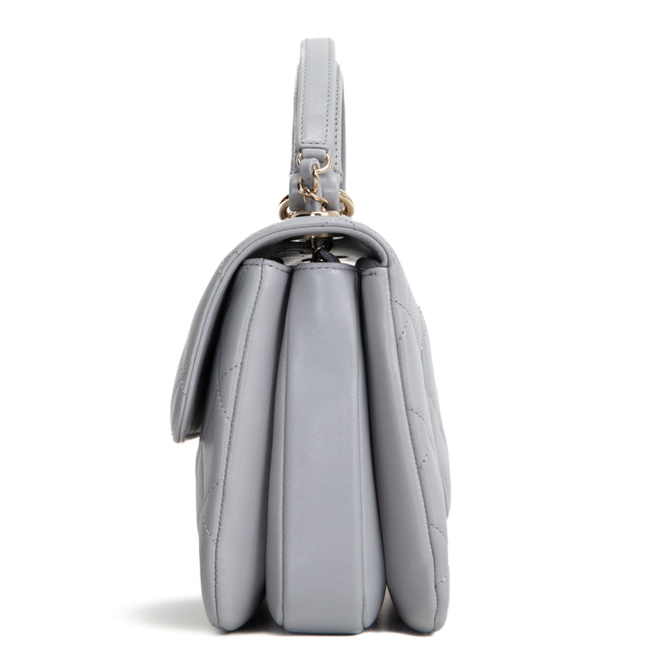 CHANEL Trendy CC Small Flap Bag - Light Grey