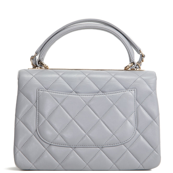 CHANEL Trendy CC Small Flap Bag - Light Grey