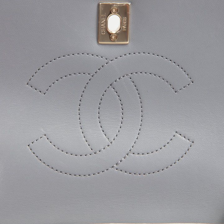 CHANEL Trendy CC Small Flap Bag - Light Grey