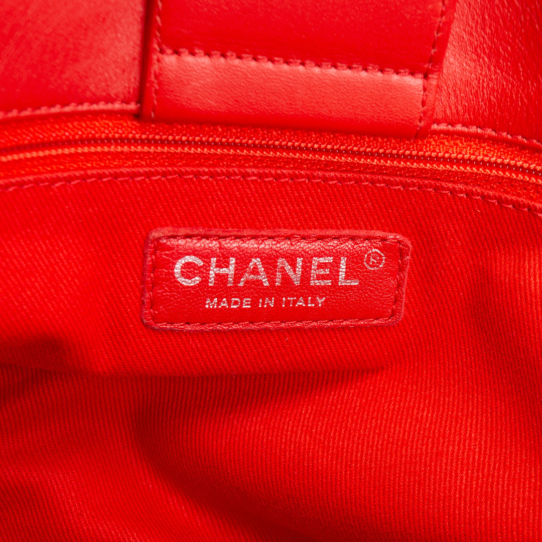 CHANEL Perforated Up In The Air East - West Tote