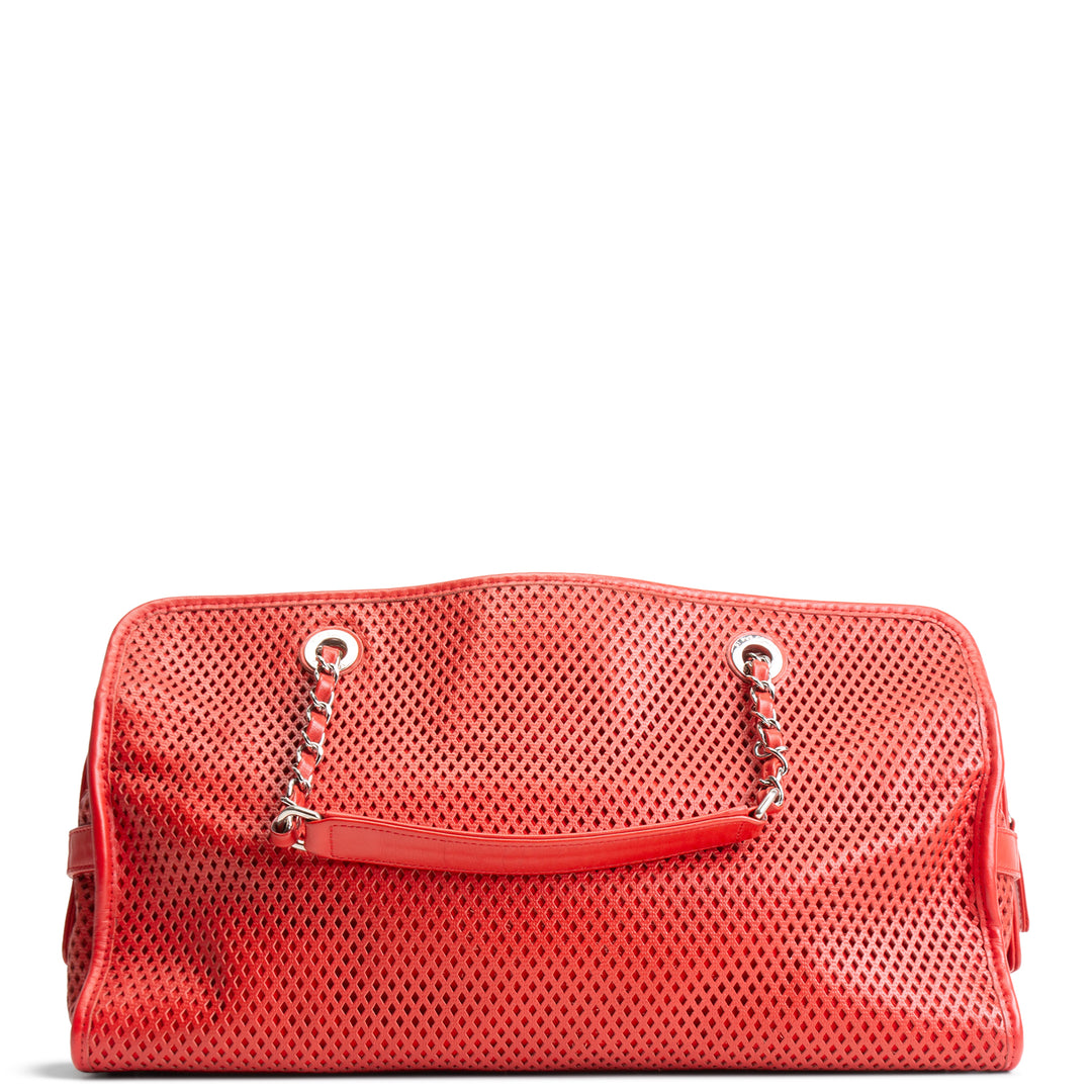 CHANEL Perforated Up In The Air East - West Tote