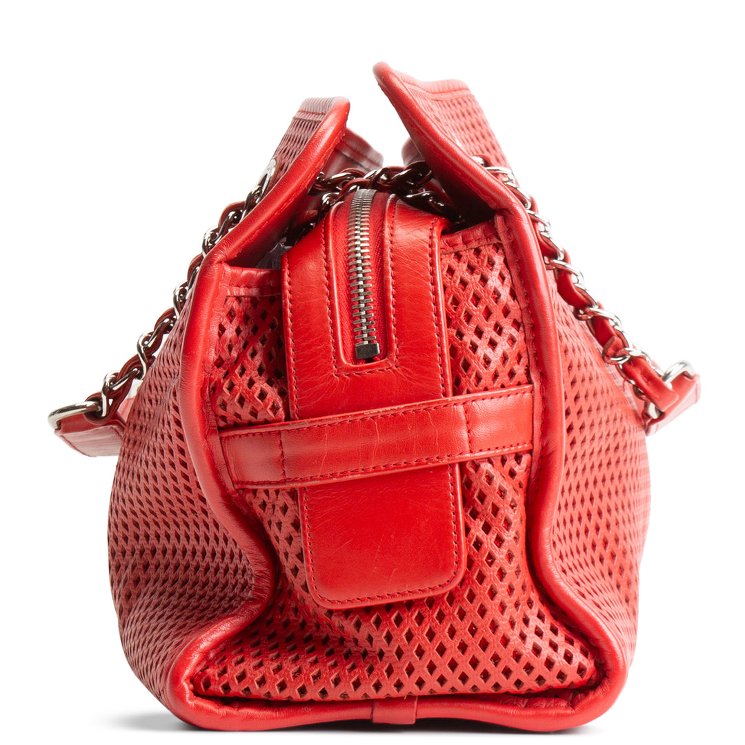 CHANEL Perforated Up In The Air East - West Tote