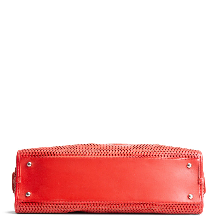 CHANEL Perforated Up In The Air East - West Tote