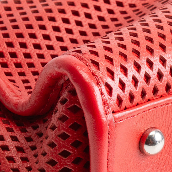 CHANEL Perforated Up In The Air East - West Tote