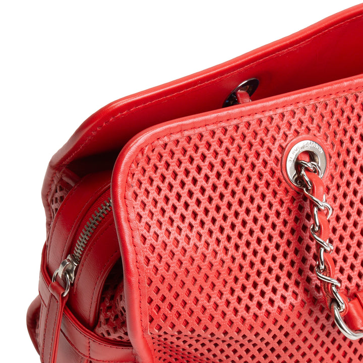 CHANEL Perforated Up In The Air East - West Tote