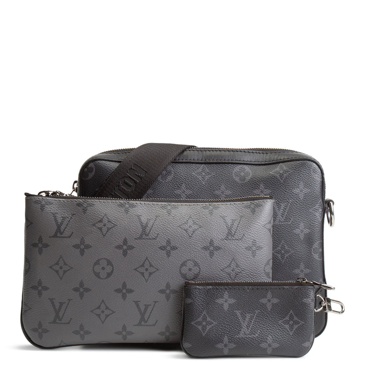 LOUIS VUITTON Trio Messenger Eclipse Monogram