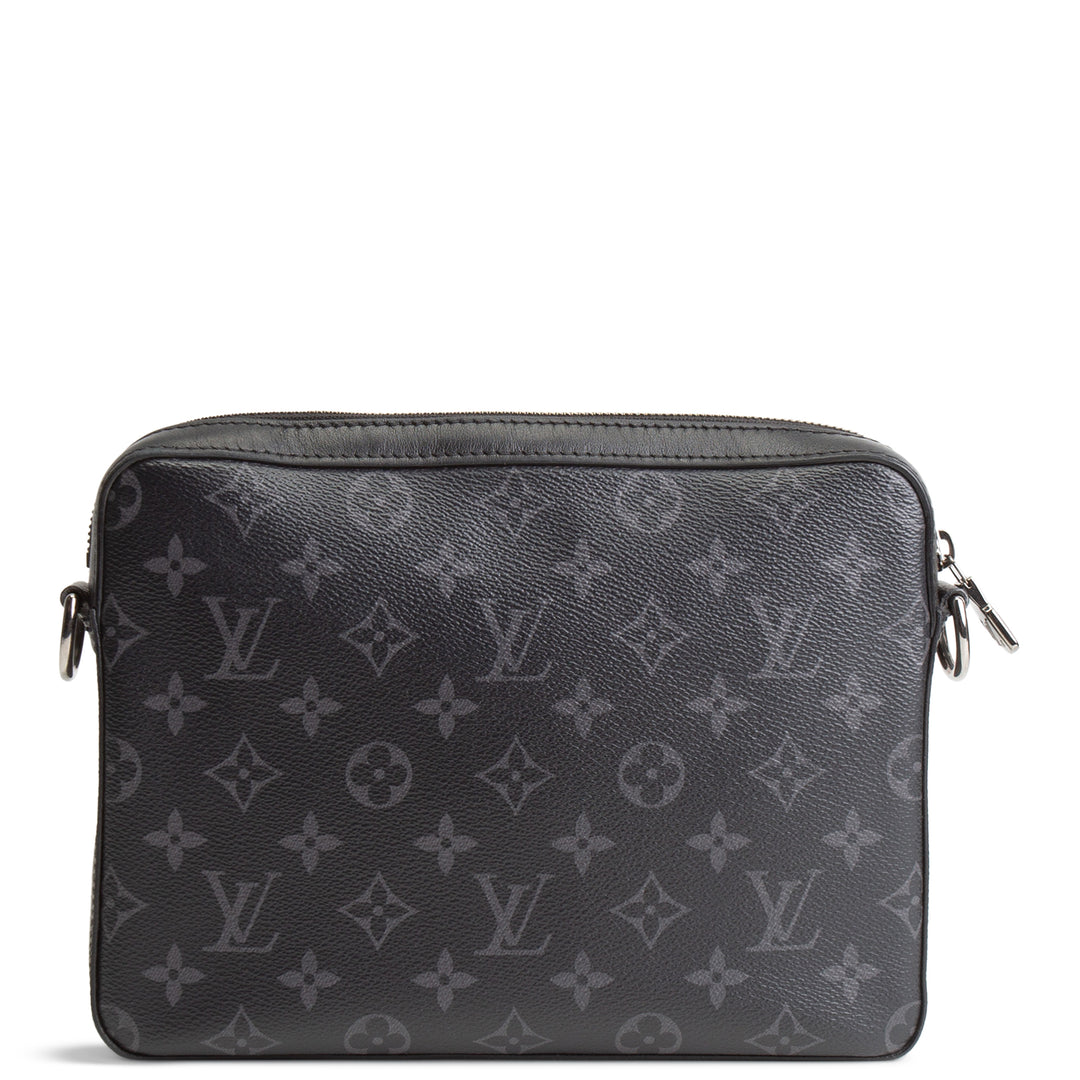 LOUIS VUITTON Trio Messenger Eclipse Monogram