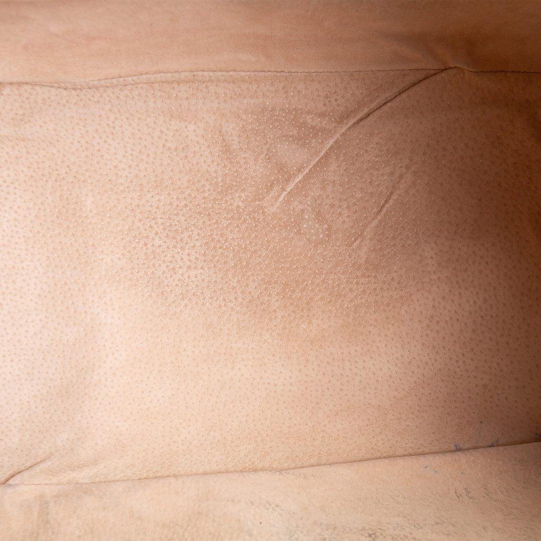 PRADA Soft Calf Convertible Tote - Gray OUTLET FINAL SALE