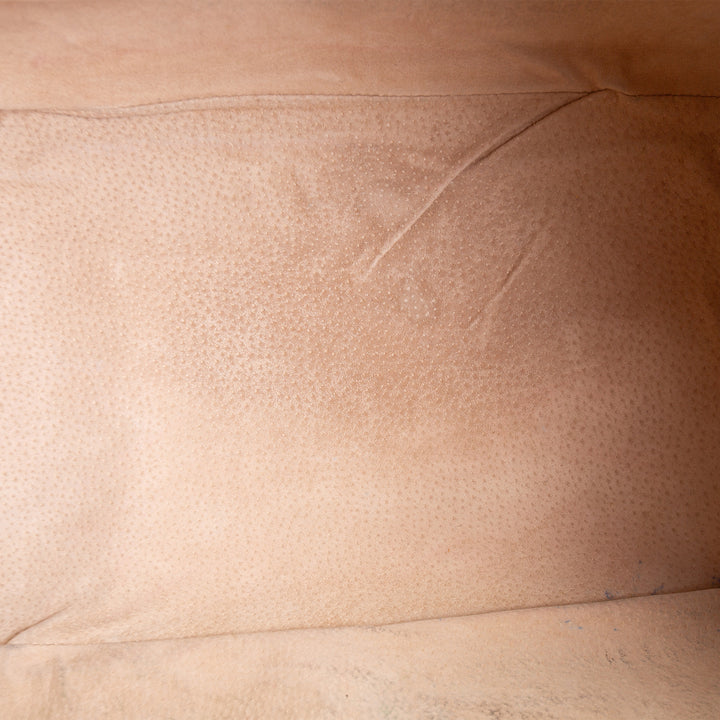 PRADA Soft Calf Convertible Tote - Gray OUTLET FINAL SALE