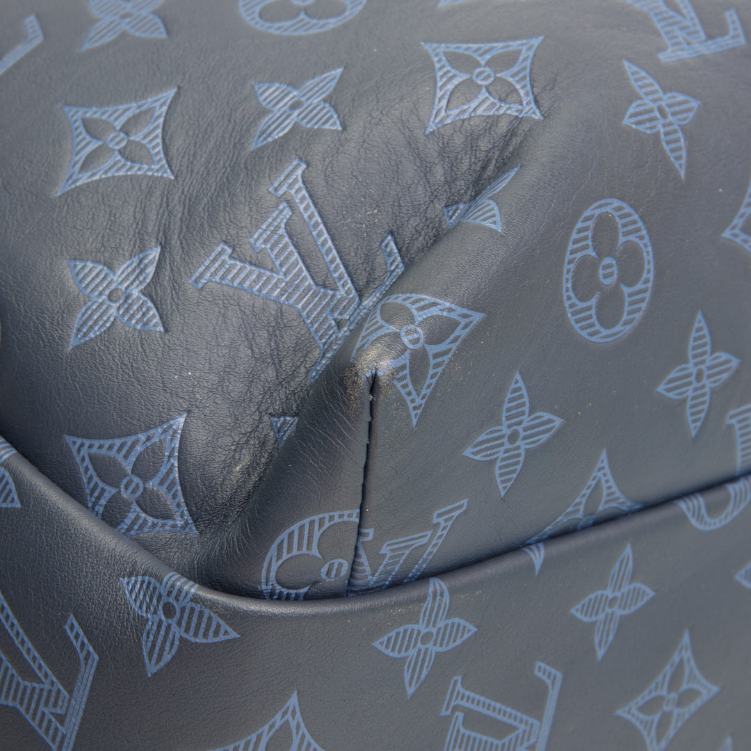LOUIS VUITTON Shadow Monogram Sprinter Backpack - Blue