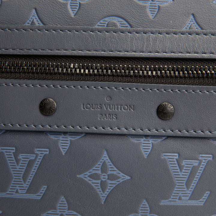 LOUIS VUITTON Shadow Monogram Sprinter Backpack - Blue