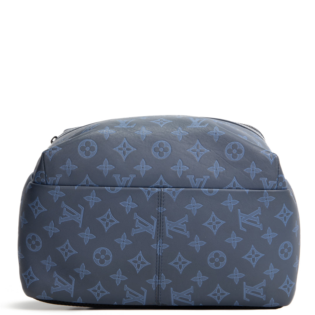 LOUIS VUITTON Shadow Monogram Sprinter Backpack - Blue