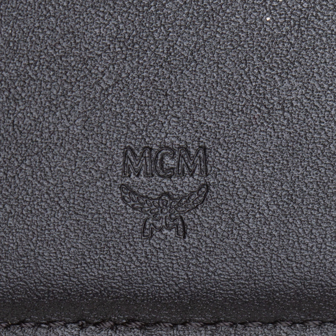 MCM Visetos Bifold Wallet - Black