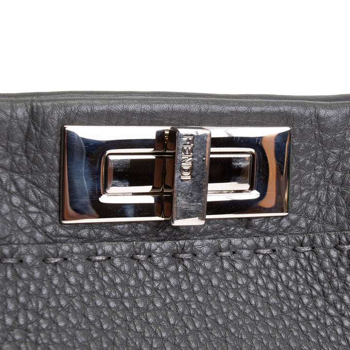 FENDI Medium Selleria Peekaboo - Gray