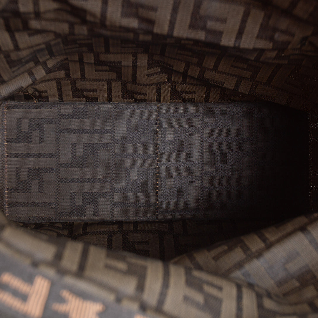 FENDI Zucca Foldover Tote