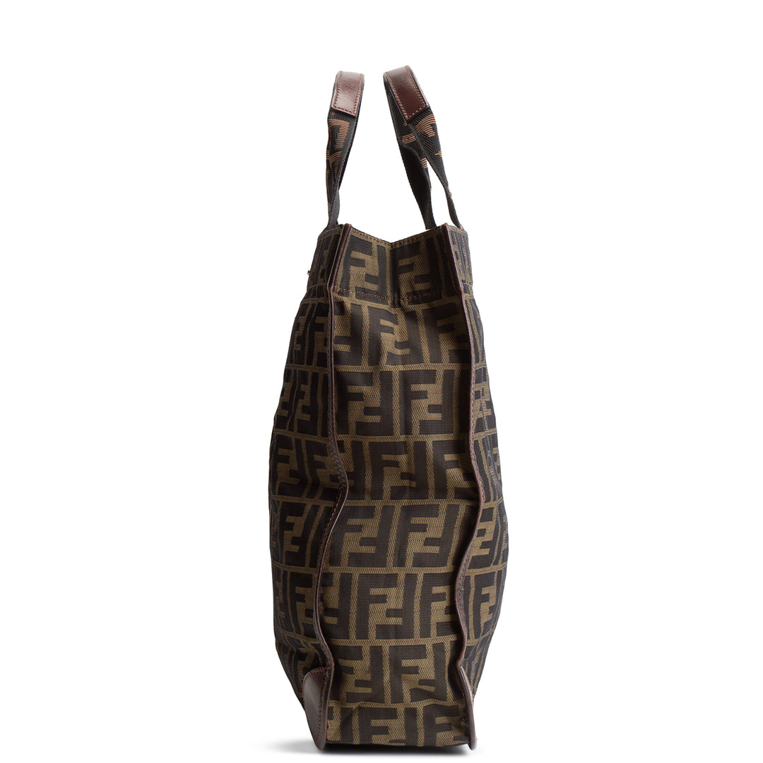 FENDI Zucca Foldover Tote