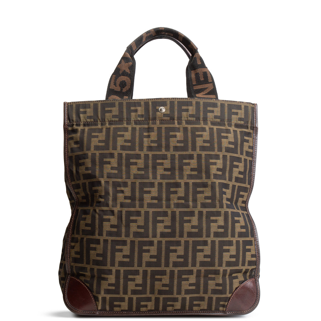 FENDI Zucca Foldover Tote