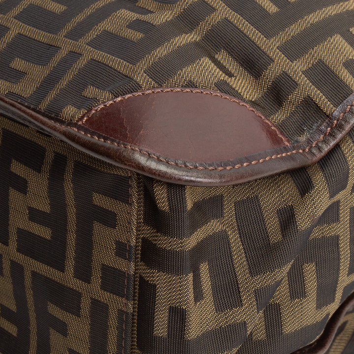 FENDI Zucca Foldover Tote