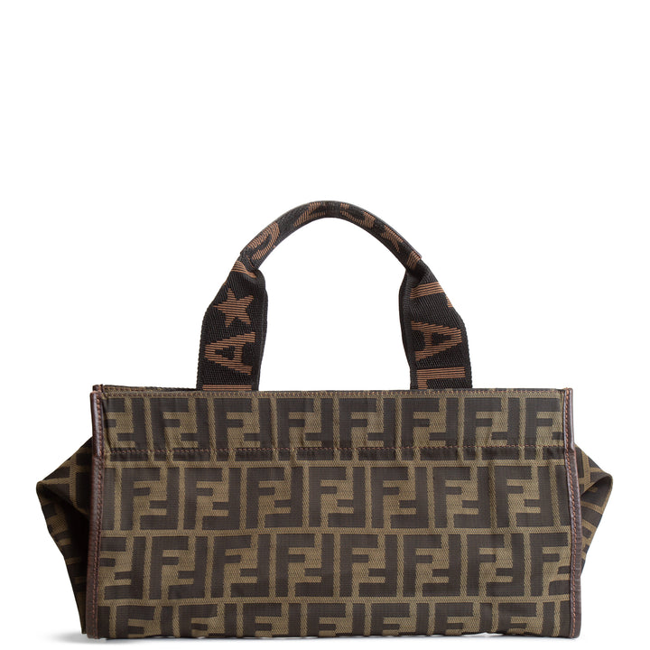 FENDI Zucca Foldover Tote