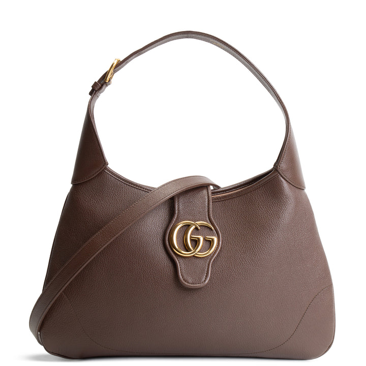 GUCCI Medium Aphrodite Hobo - Brown