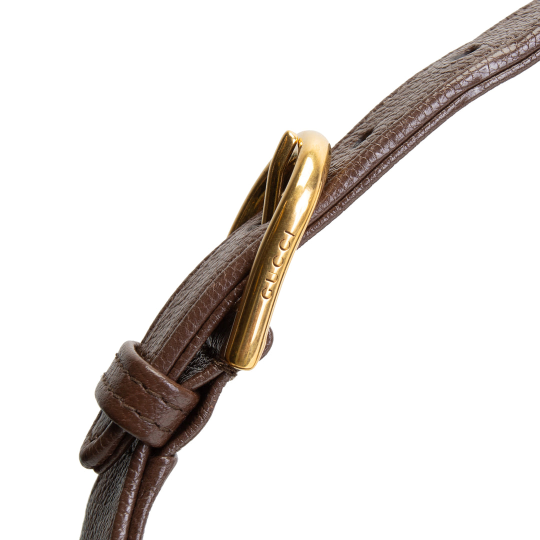 GUCCI Medium Aphrodite Hobo - Brown