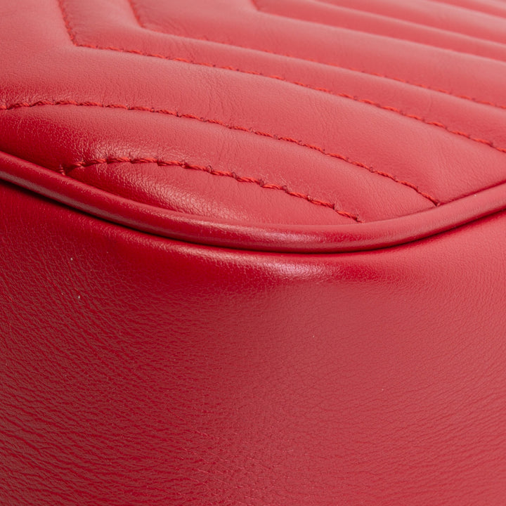 GUCCI GG Marmont Camera Bag - Red