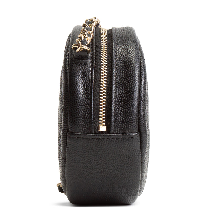 CHANEL Quilted Round Crossbody