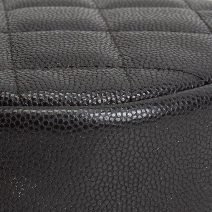 CHANEL Quilted Round Crossbody