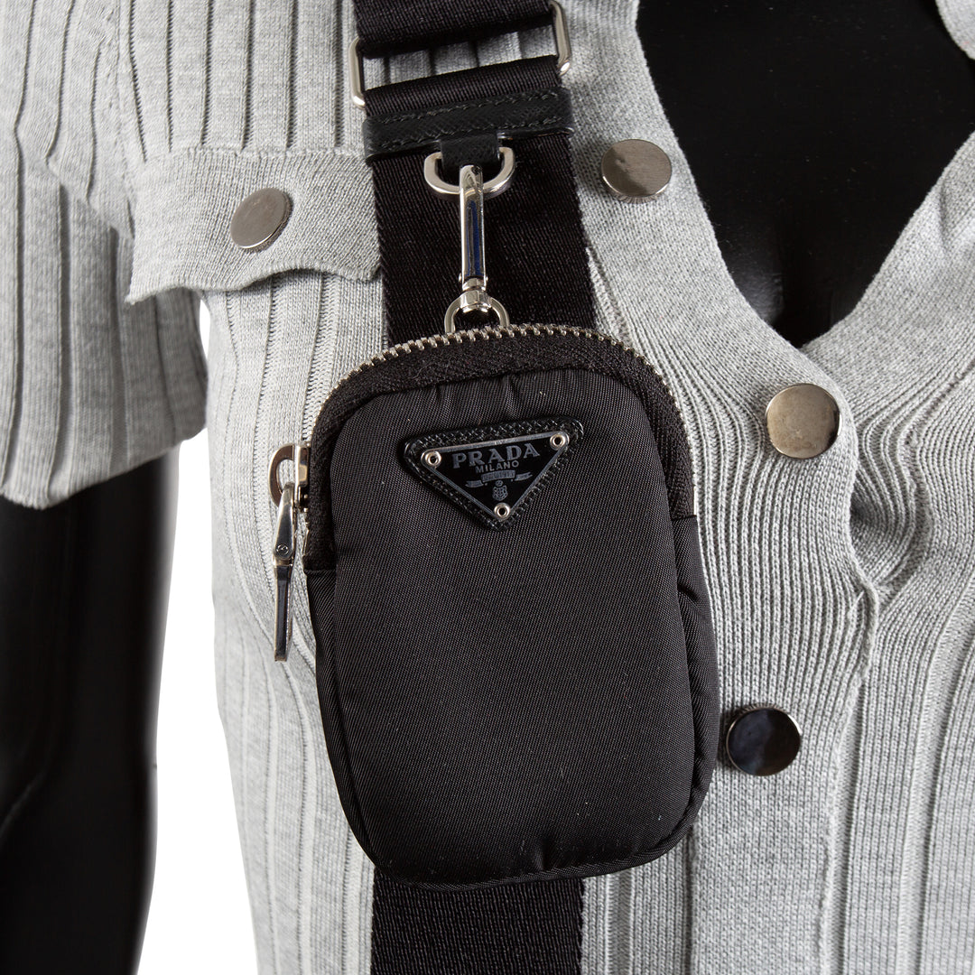 PRADA Re-Edition 2005 Shoulder Bag - Black