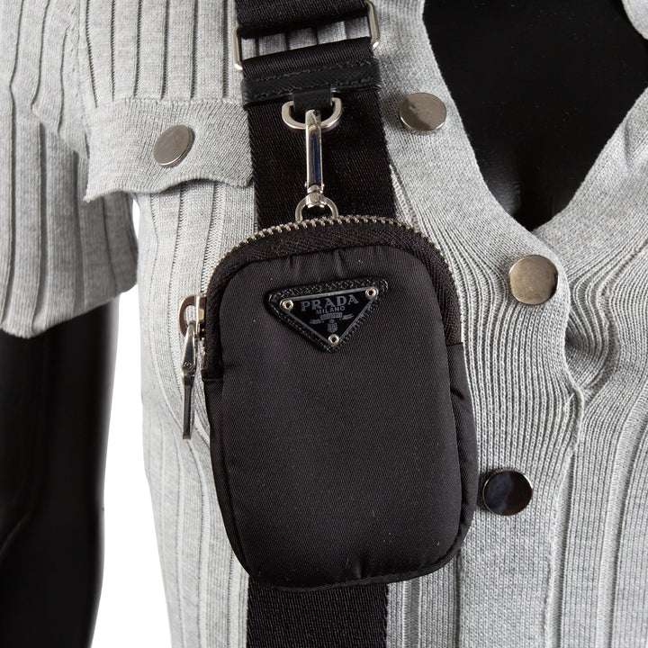 PRADA Re-Edition 2005 Shoulder Bag - Black