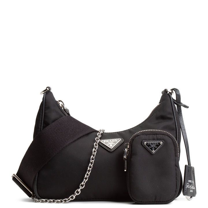 PRADA Re-Edition 2005 Shoulder Bag - Black