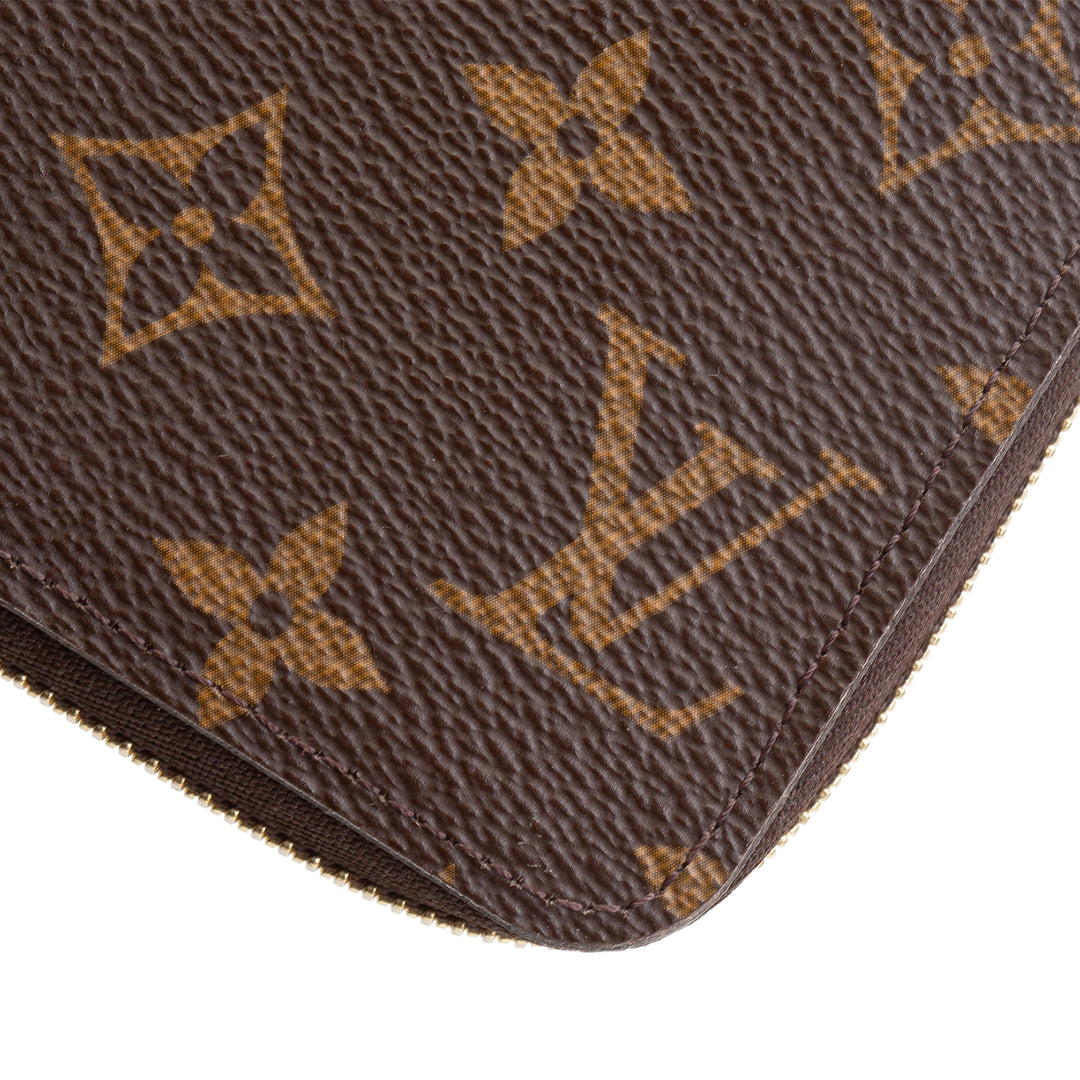 LOUIS VUITTON Monogram Zippy Wallet - Poppy