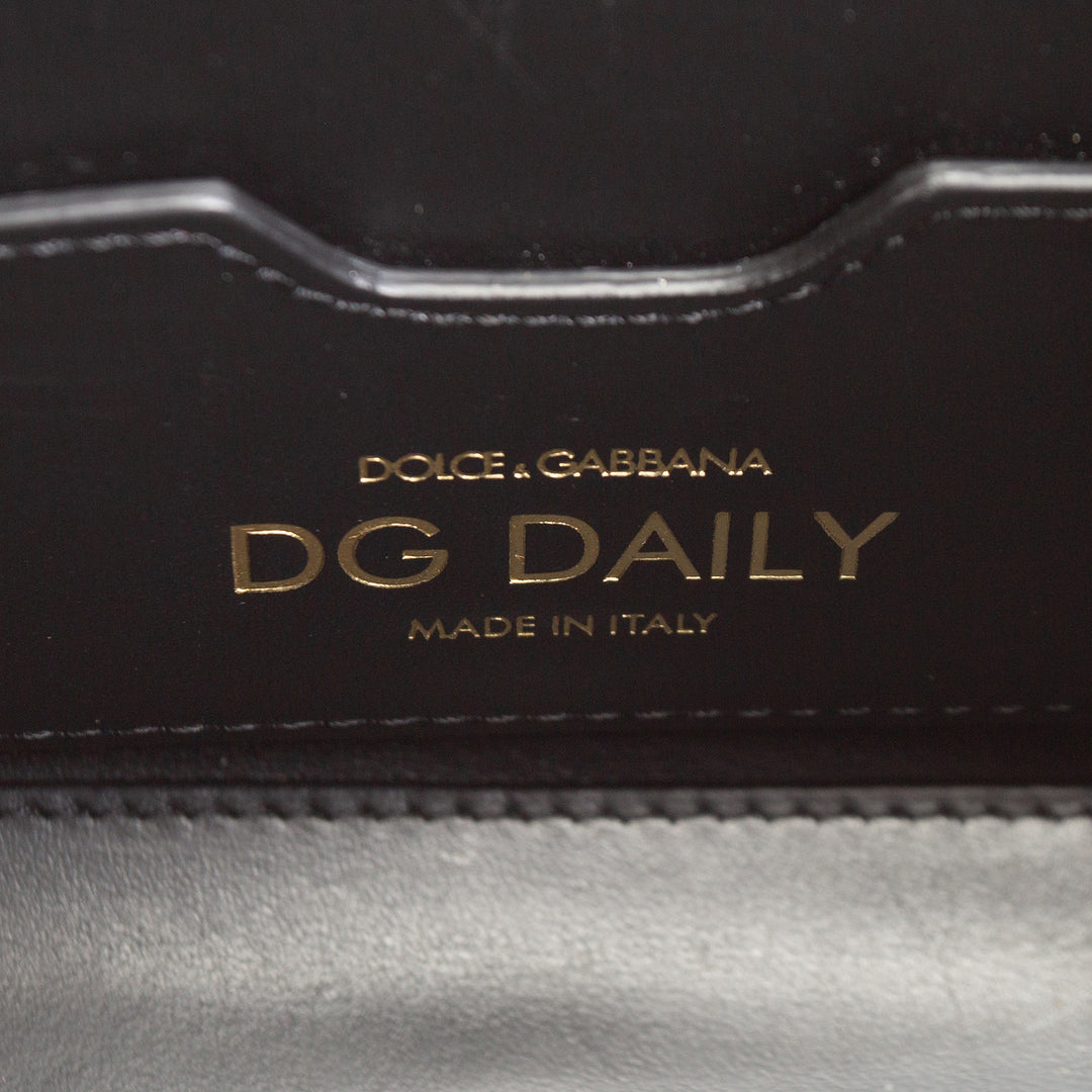 DOLCE & GABBANA Mini Daily Tote - Black