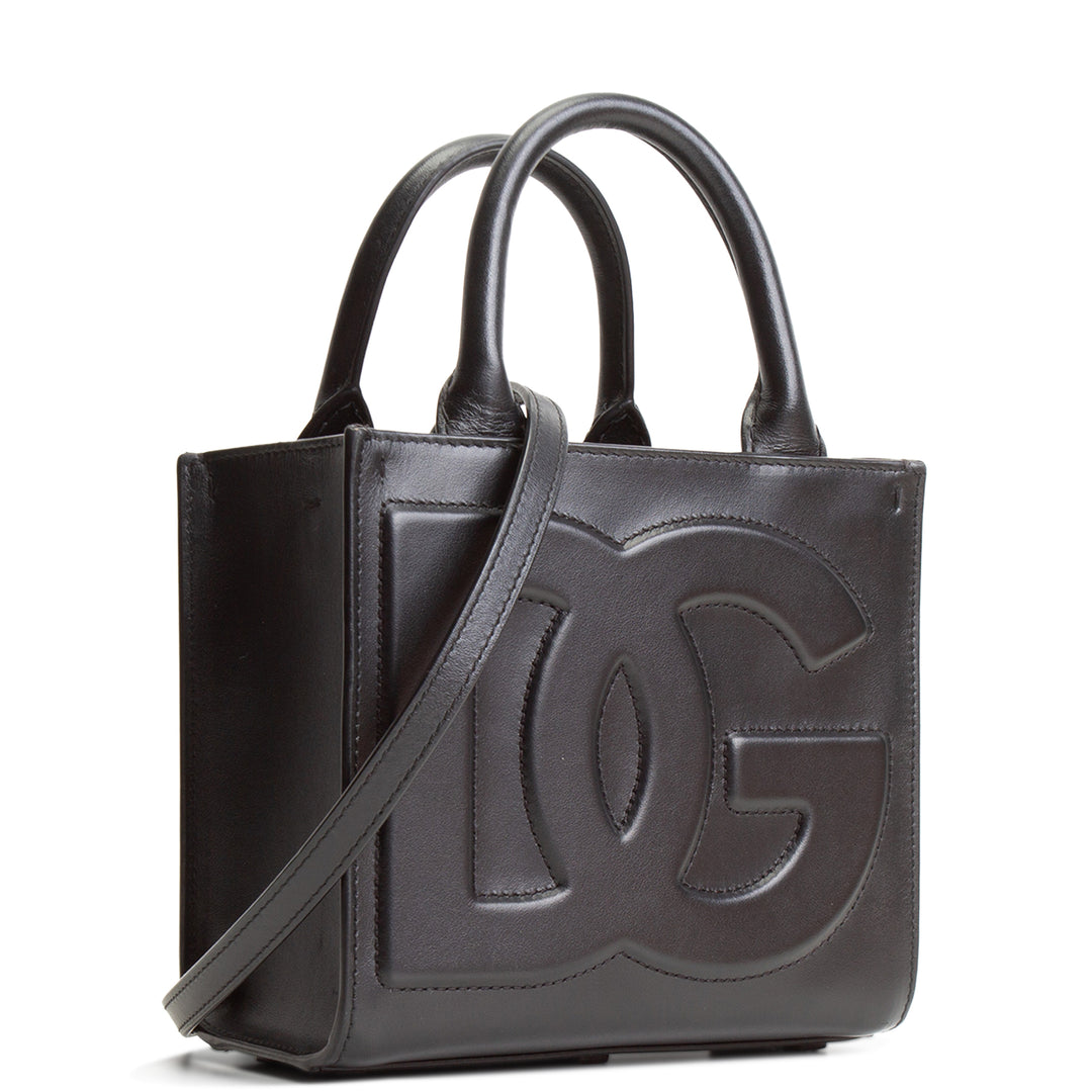 DOLCE & GABBANA Mini Daily Tote - Black