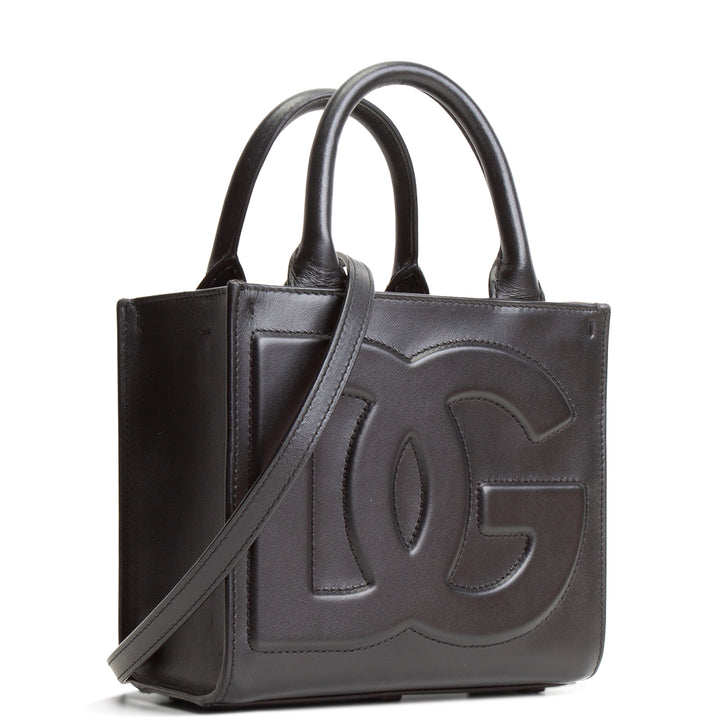 DOLCE & GABBANA Mini Daily Tote - Black