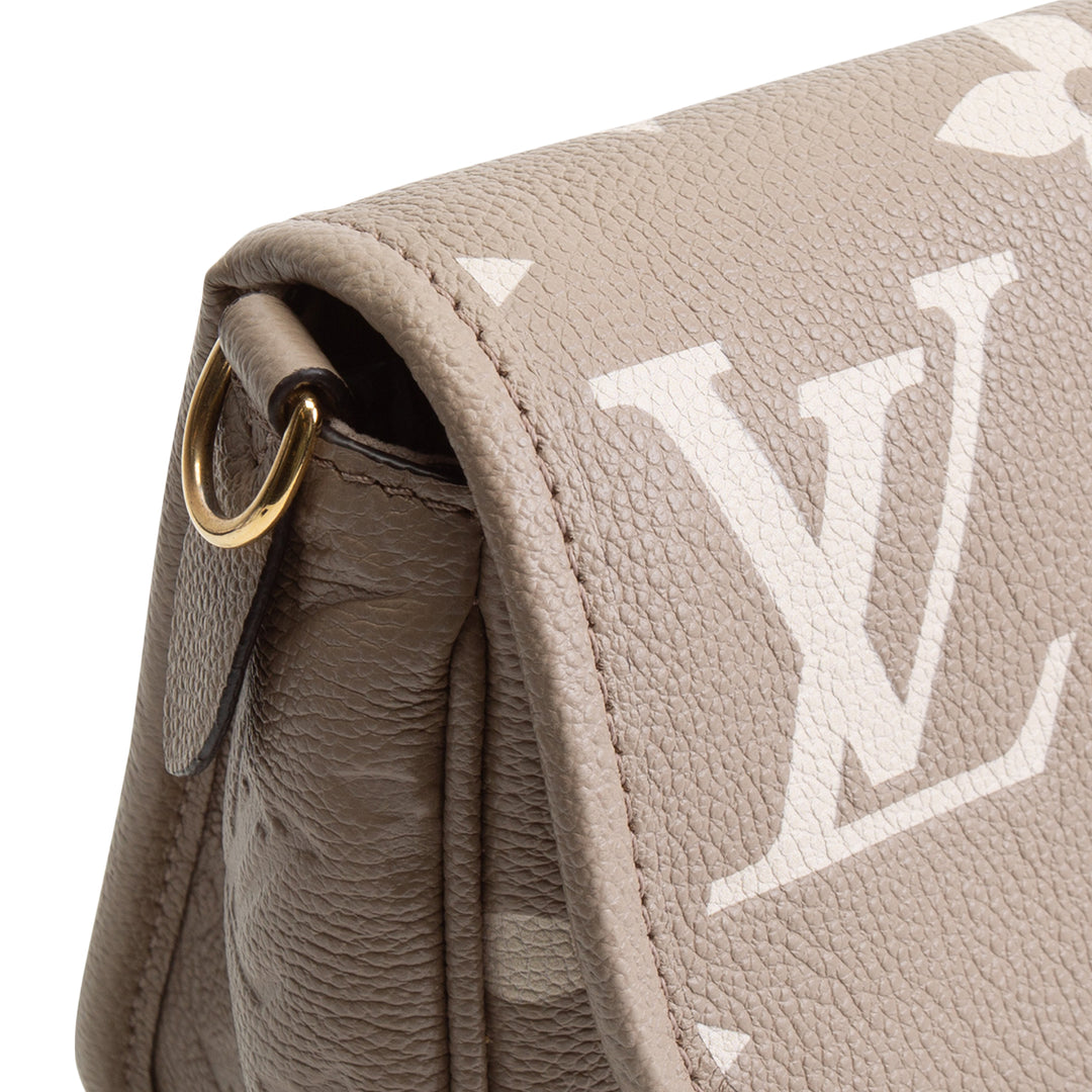 LOUIS VUITTON Giant Monogram Empreinte Diane - Bicolor