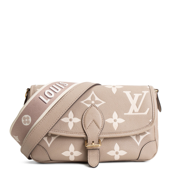 LOUIS VUITTON Giant Monogram Empreinte Diane - Bicolor