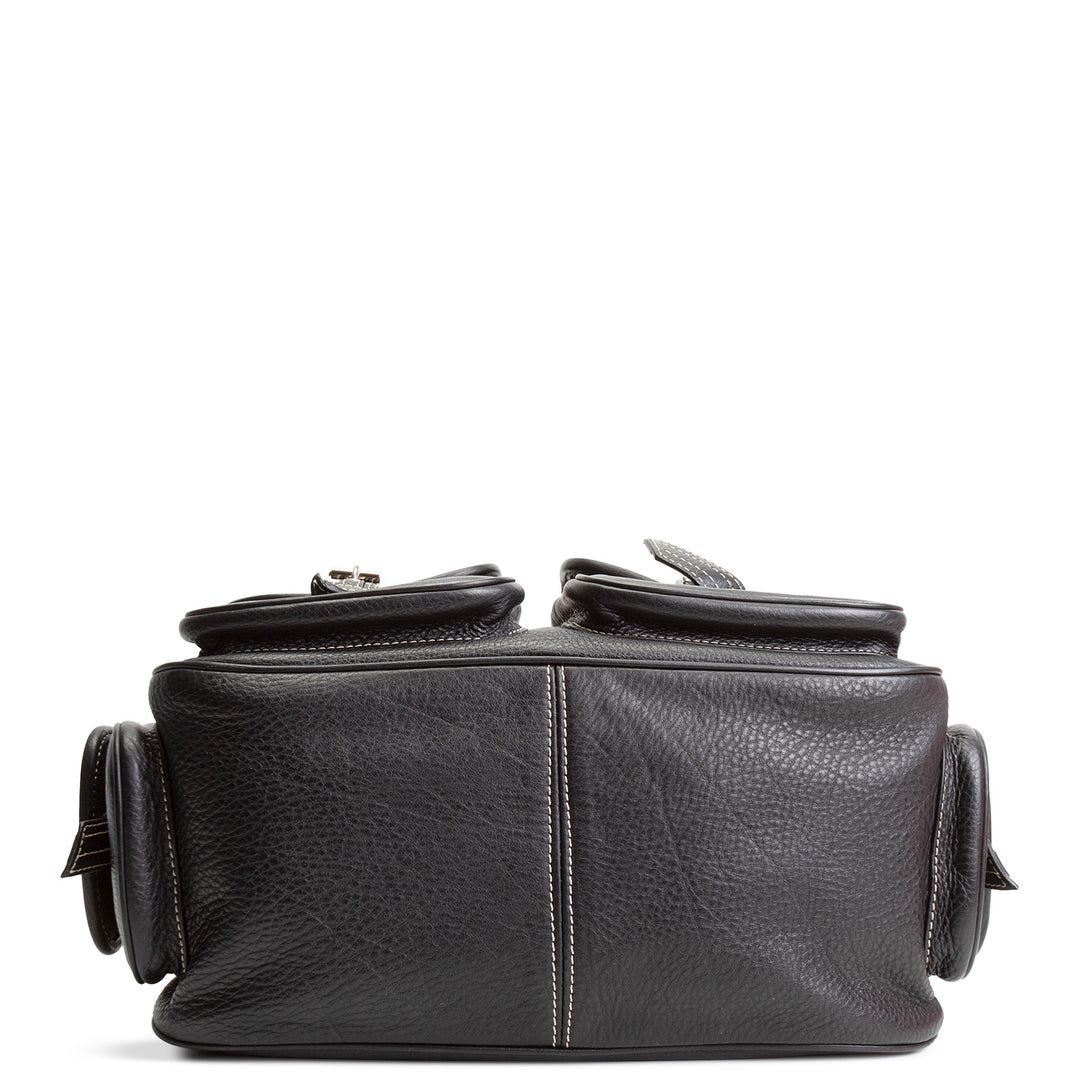 DIOR Leather Street Chic Bag - Black