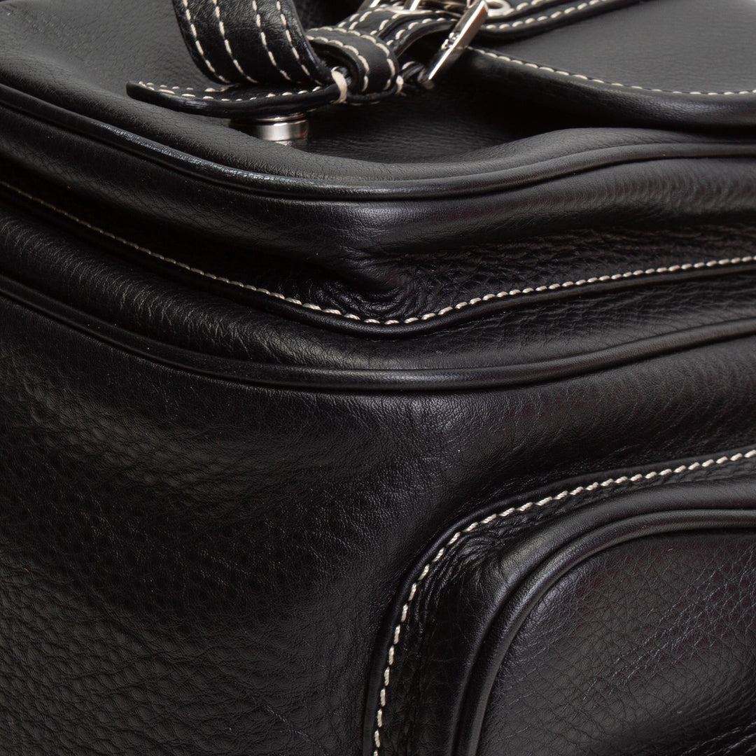 DIOR Leather Street Chic Bag - Black