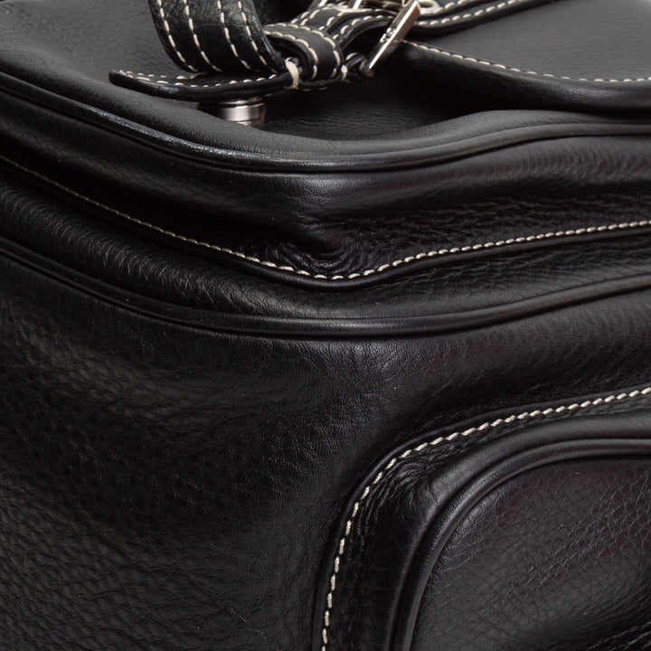 DIOR Leather Street Chic Bag - Black