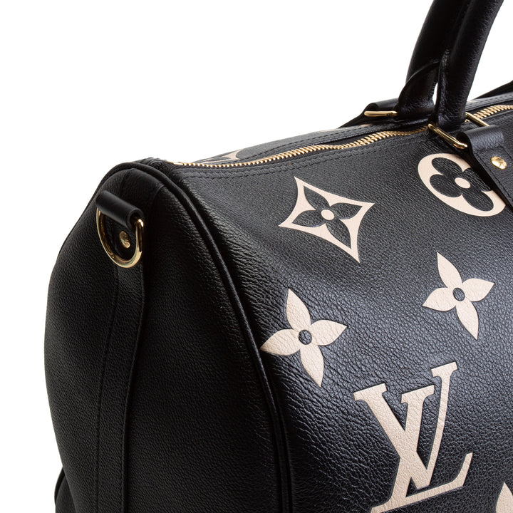 LOUIS VUITTON Giant Monogram Keepall Bandouliere 45 - Bicolor