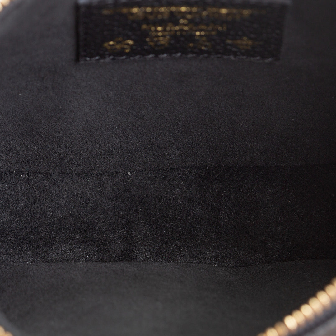 LOUIS VUITTON x Takashi Murakami Monogram Empreinte Panda Mini Pochette - Black