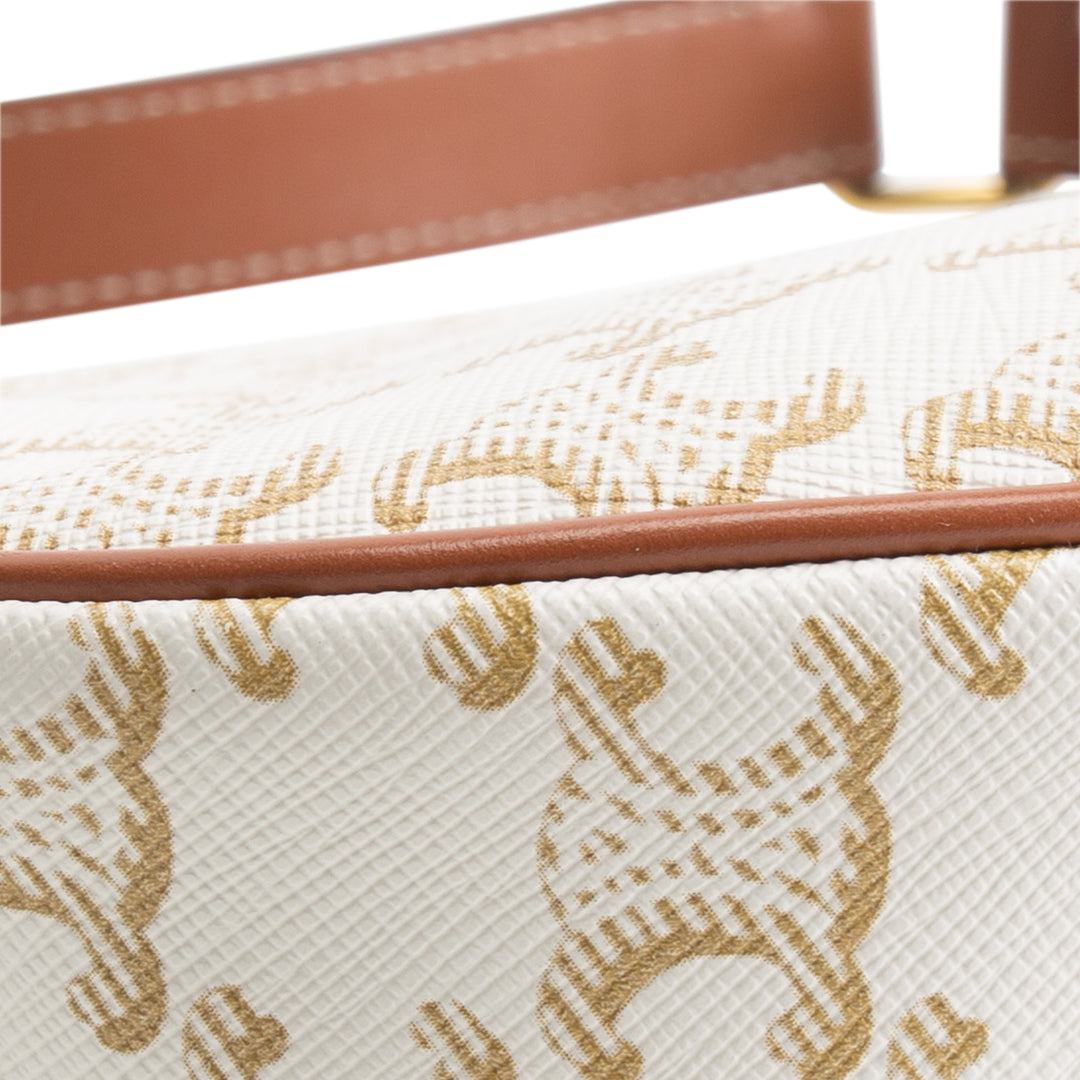 CELINE Triomphe Small Ava - Cream