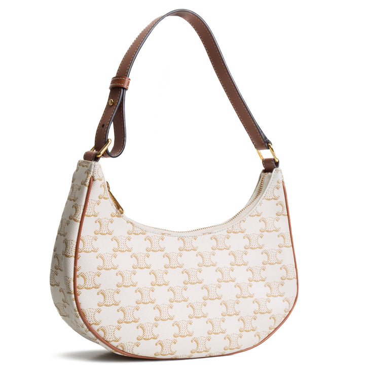 CELINE Triomphe Small Ava - Cream
