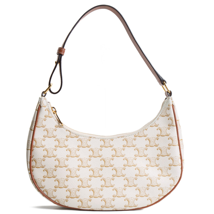 CELINE Triomphe Small Ava - Cream